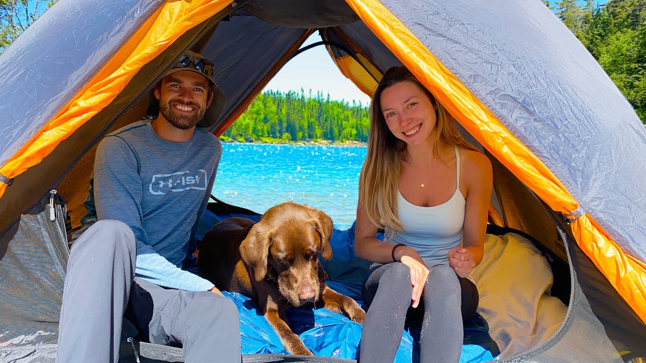 3 Days Camping On The Worlds Biggest Lake | First Time Trying Instant Camping Meals