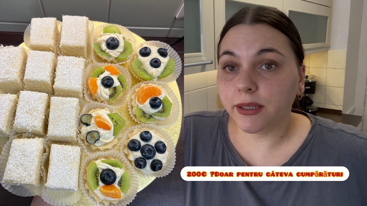 Am cheltuit 200€ la Lidl – tot ce-am luat + prăjiturile DELICIOASE!