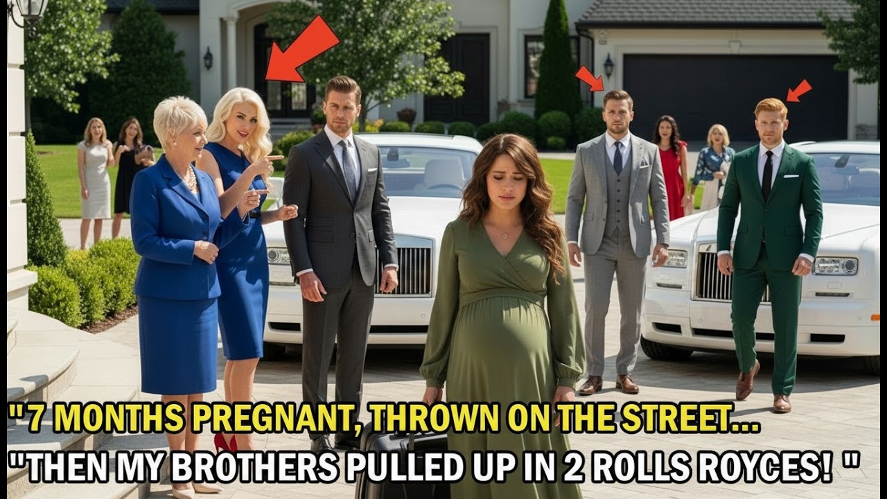 They Threw Out the Pregnant Wife for a Mistress — Until Her Billionaire Brothers Arrived