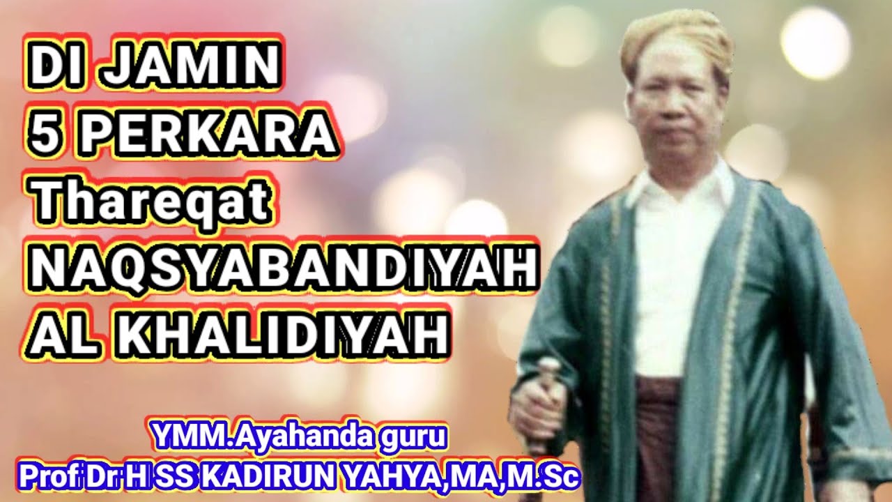 FATWA YM AYAHANDA GURU Prof Dr H SS KADIRUN YAHYA MA,M.Qs