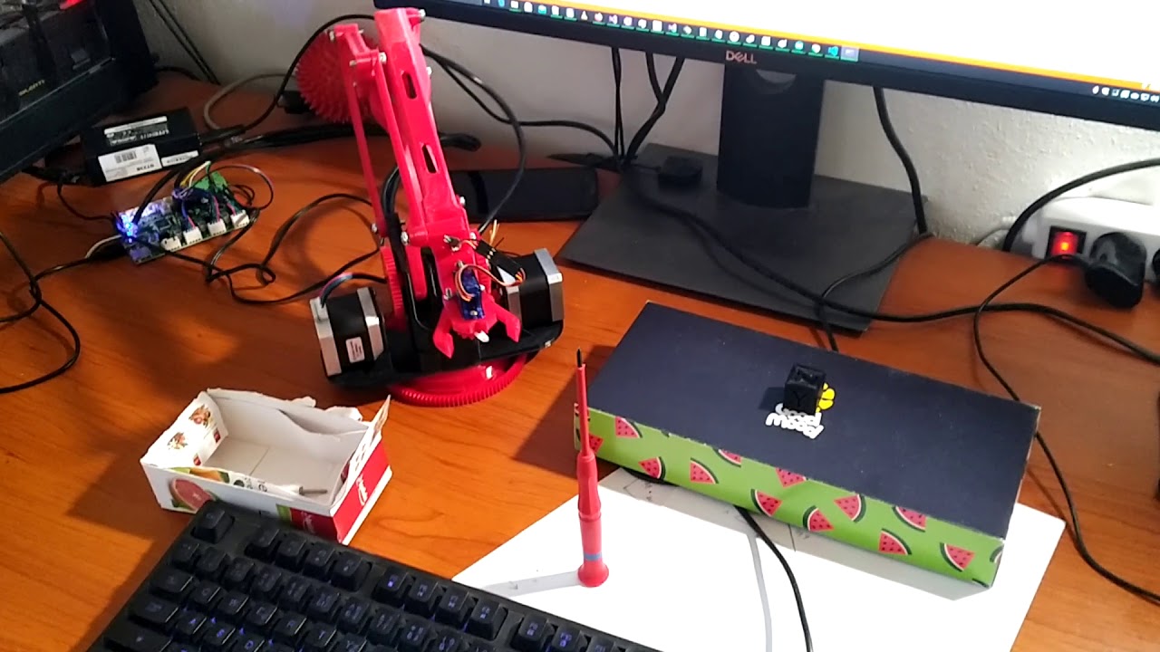EEzybotARM MK2 robot arm test