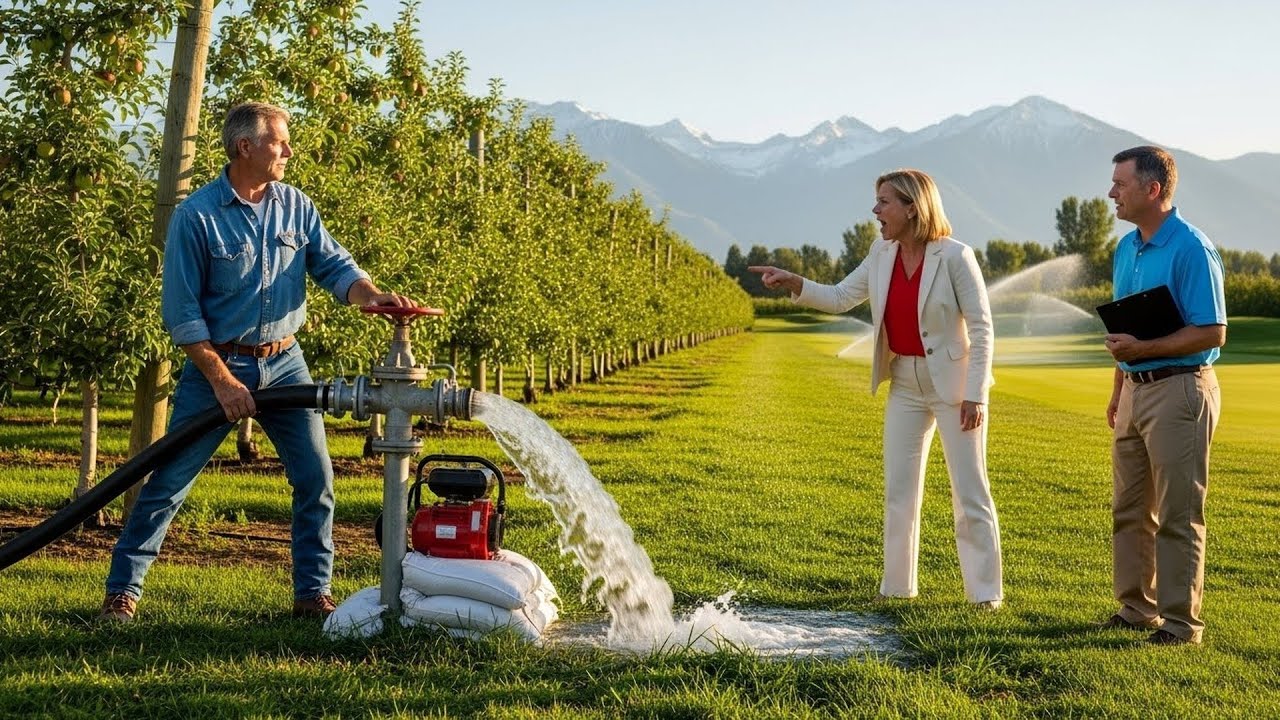 HOA Threatened To Seize My Orchard, So I Cut Off The Irrigation Line Feeding Their Golf Course