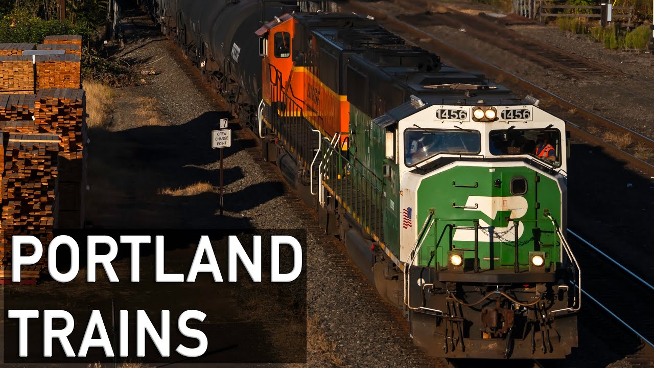 Portland, Oregon Trains in October 2022