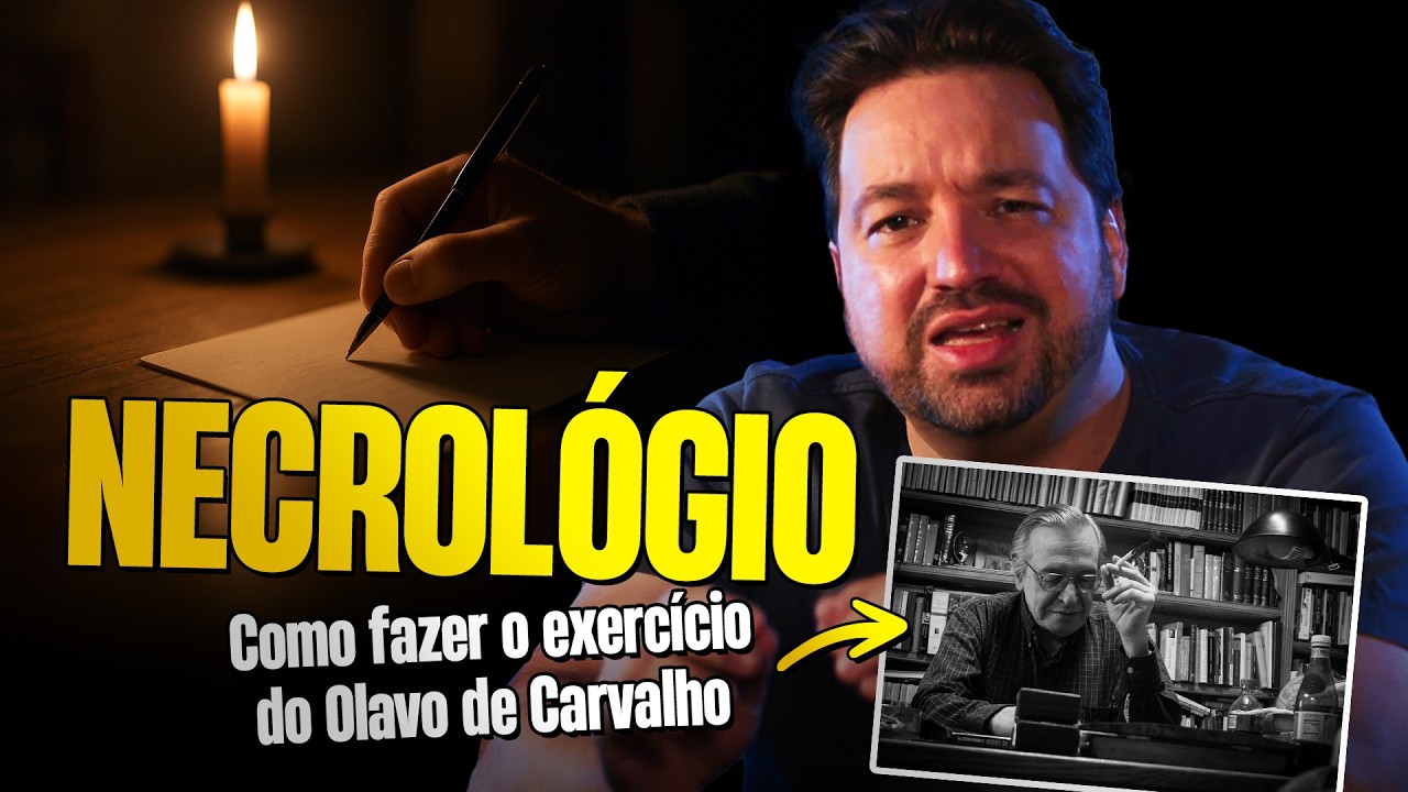 Necrológio: O MÉTODO DE OLAVO DE CARVALHO para dar sentido à vida (passo-a-passo)