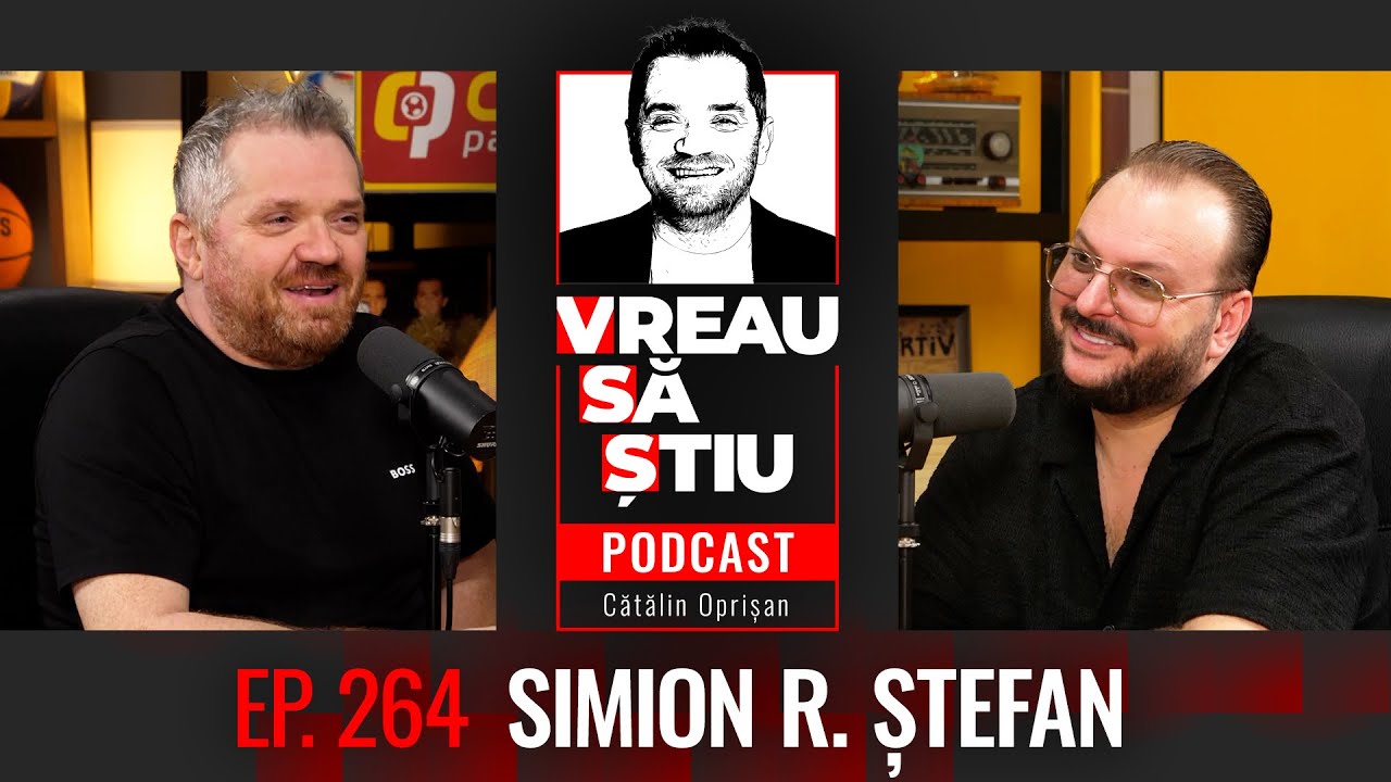 SIMION R. ȘTEFAN: ”La un număr de magie adevărată lucrez și un an!” | VREAU SĂ ȘTIU EP 264
