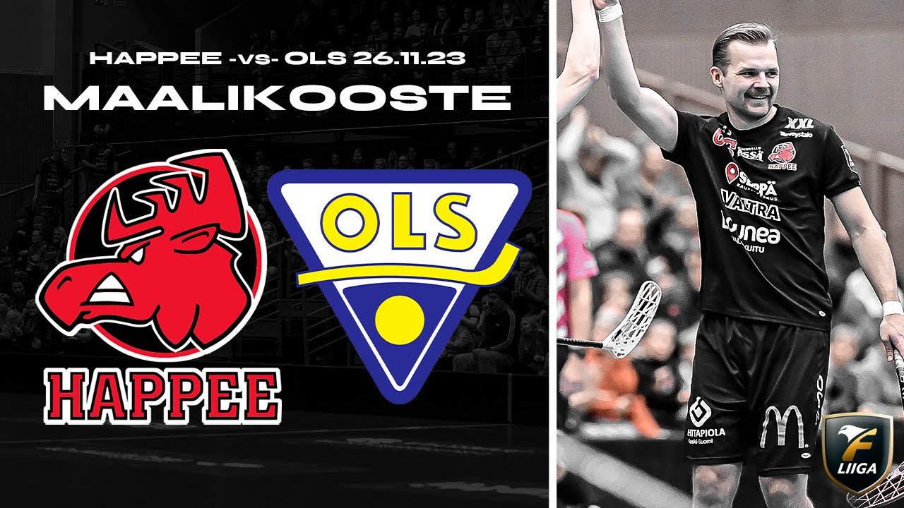 Happee vs OLS 26.11.2023 | #Fliiga #Floorball