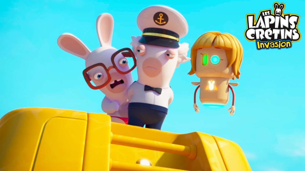 Paquebot crétin (S04E63) | Les Lapins Crétins Invasion 🐰 | Dessin animé pour enfants