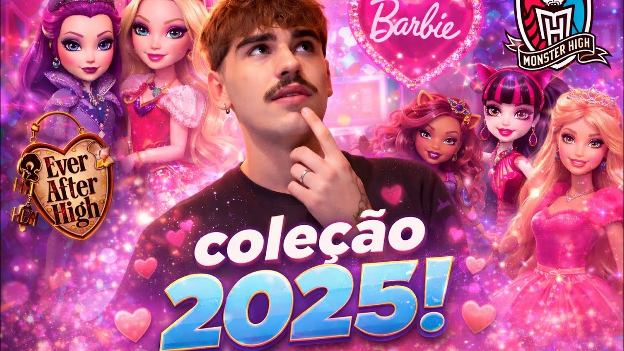 Coleção atualizada 2025! / ever after high - Barbie - Descendentes 