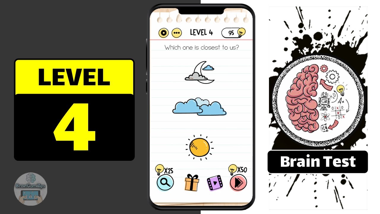 Brain Test Level 4 Walkthrough