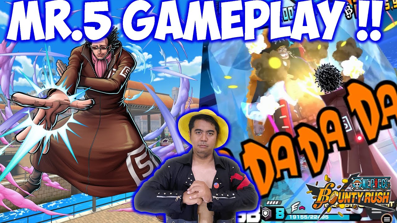 Full ATK Build !! Upil Mr.5 Membantai EX Meta 🔥🔥- One Piece Bounty Rush