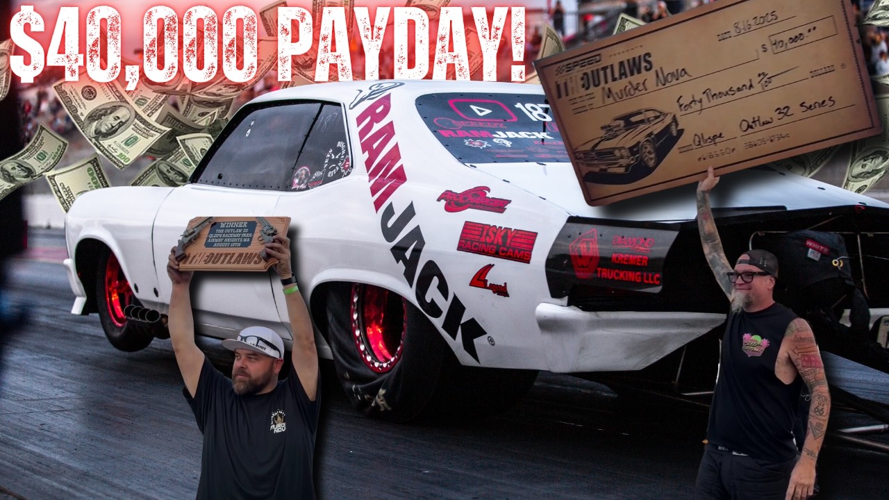$40,000 Payday! Murder Nova DOMINATES The Outlaws at Qlispe Raceway Park