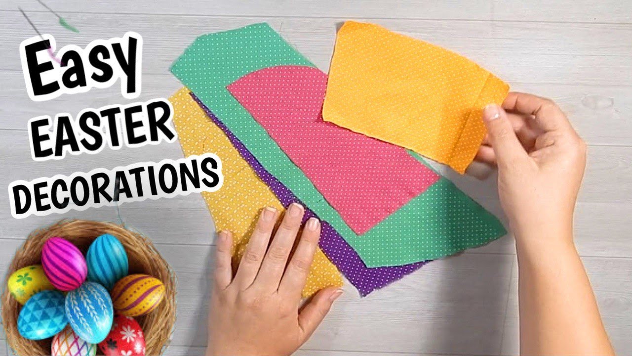 10 Minutes Sewing Projects for Easter 🐰