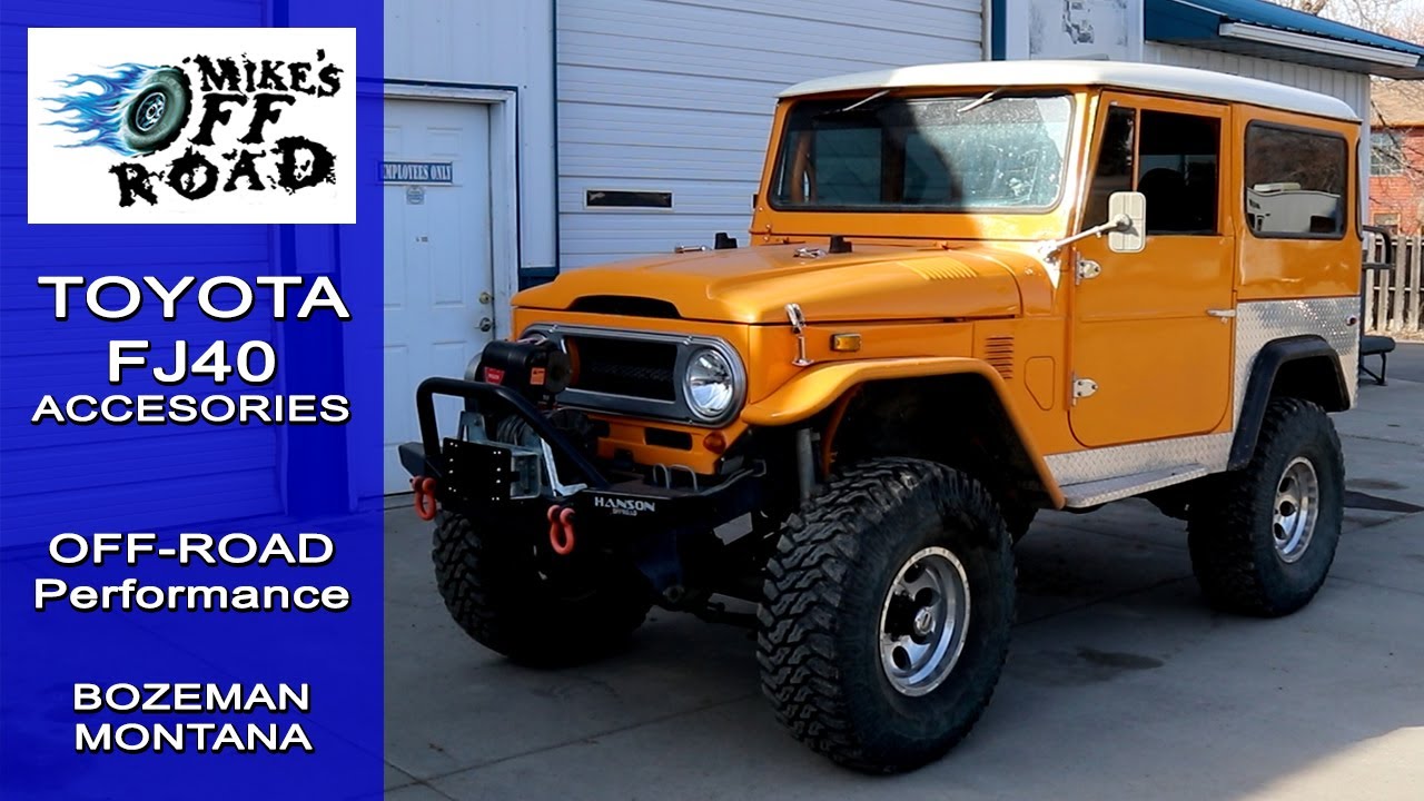 Toyota FJ40 Cruiser Accessories | Suspension,  Air Lockers, Air Compressor, Dual Battery Bozeman MT