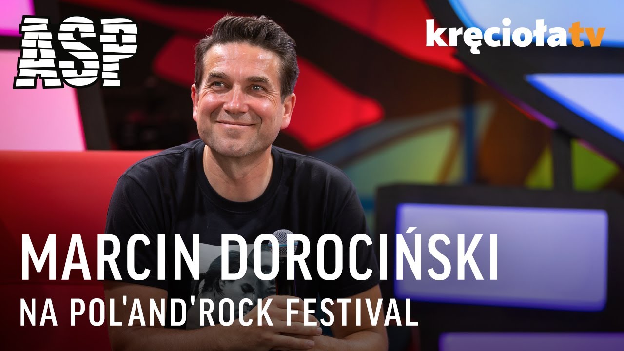 Marcin Dorociński na ASP #polandrock2022