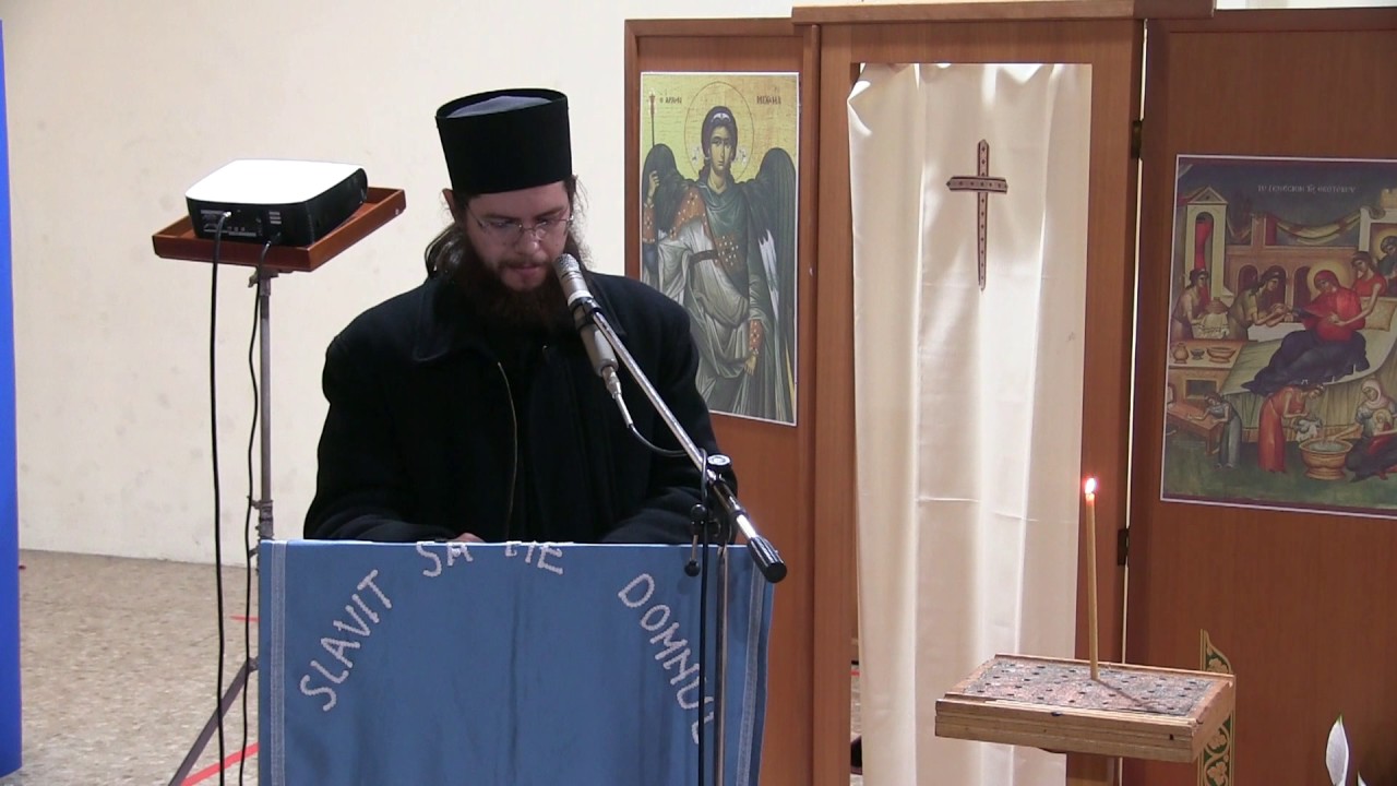 Pr. Ierom. Pimen Lupu / Arvuna m&acirc;ntuirii / Roma, 08.01.2017