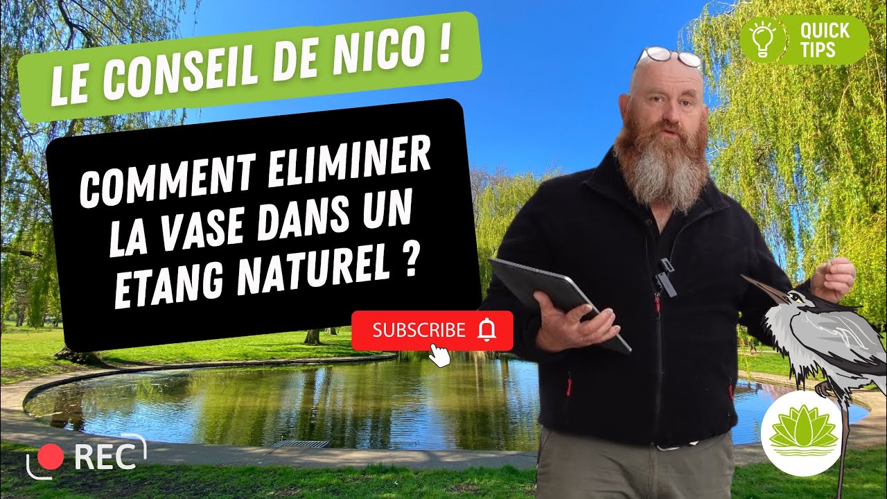 Comment éliminer la vase dans un étang naturel? On vous présente le biocurage des plans d’eau