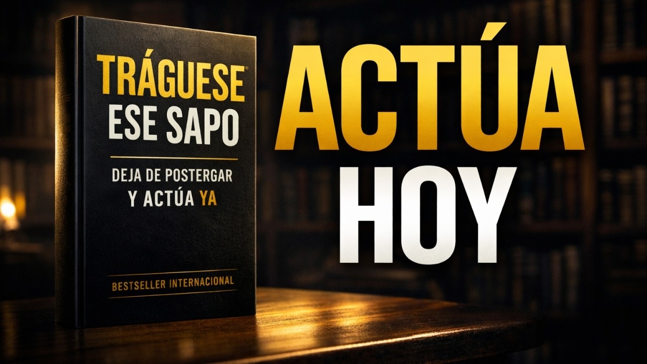 De la Procrastinación a la Acción | Tráguese ese sapo | Audiolibro en español