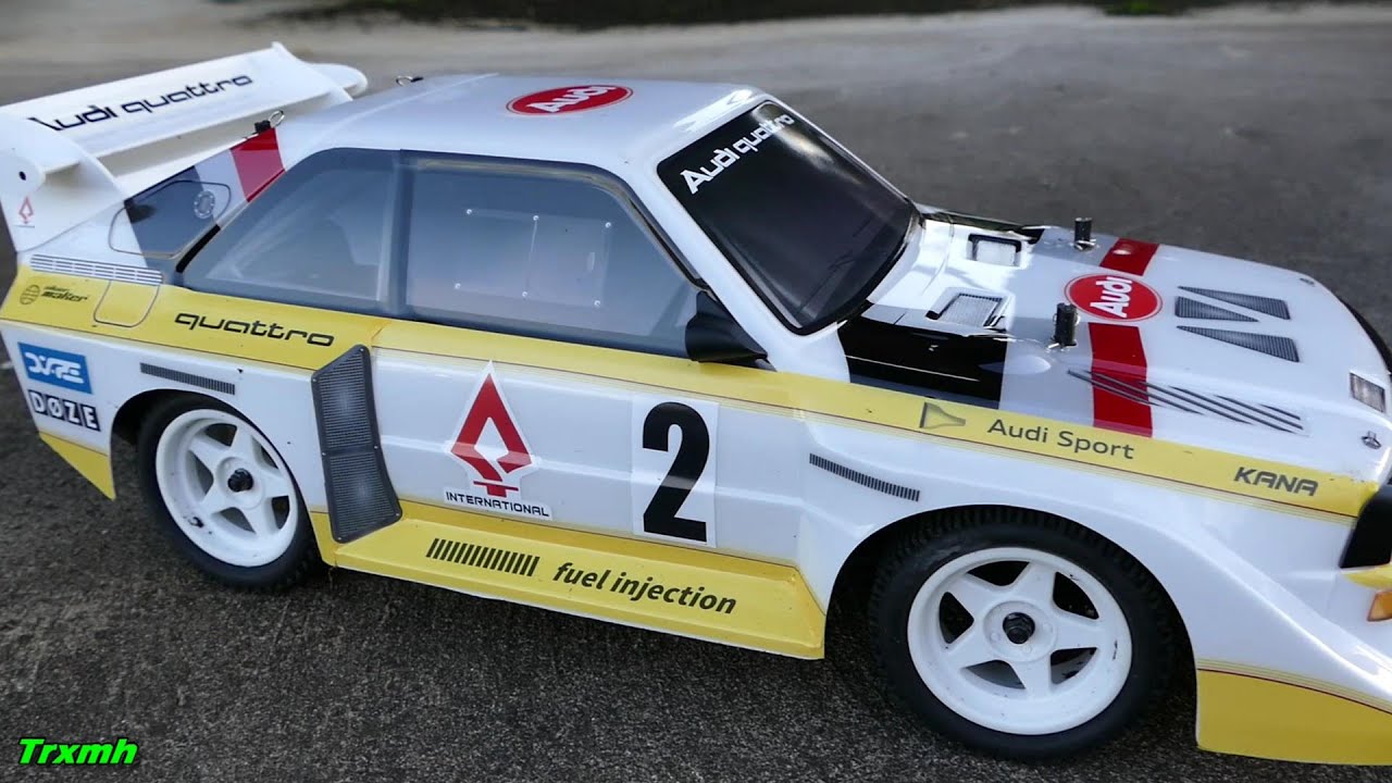 Carisma M48S Audi Quattro S1 - First Test Run 3S