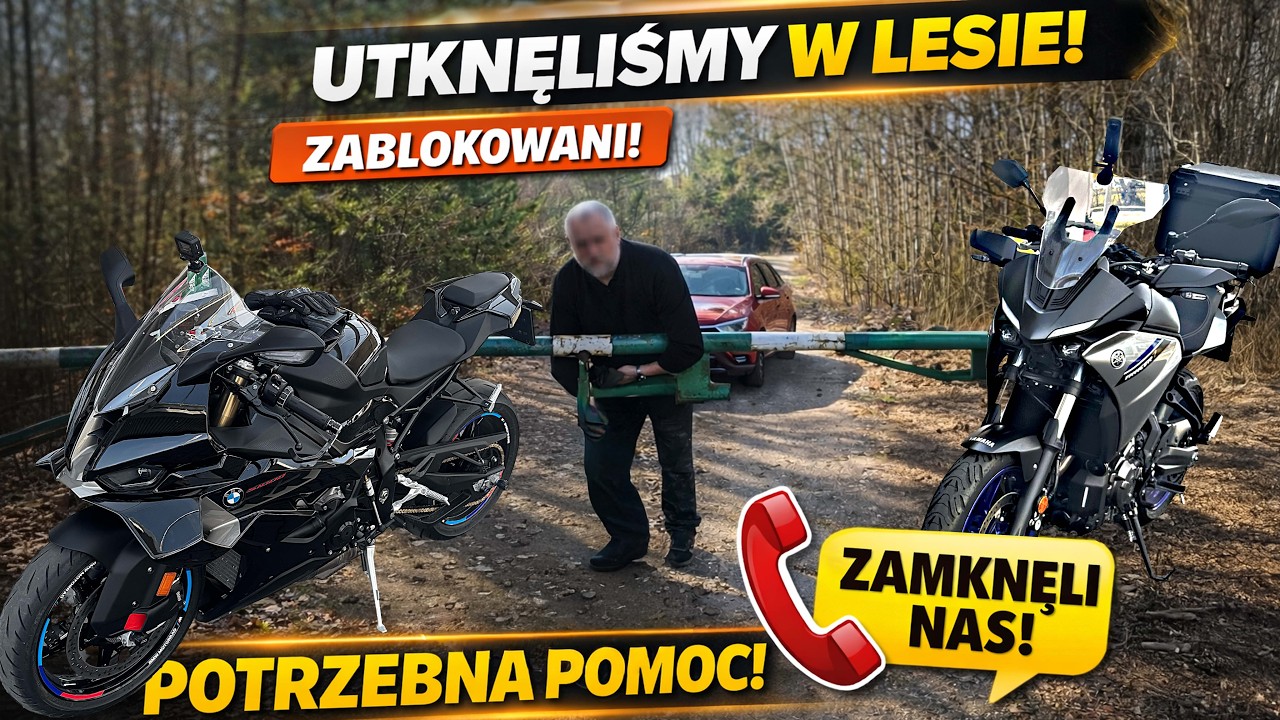 BMW W LESIE I ZAMKNIĘTY SZLABAN! CO SIĘ STAŁO?