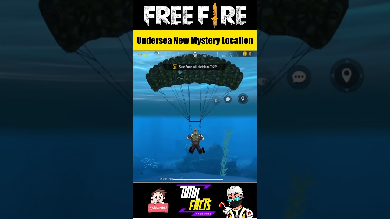 OB53 Update Undersea New Mysterious Location 🤯🌊 Free Fire