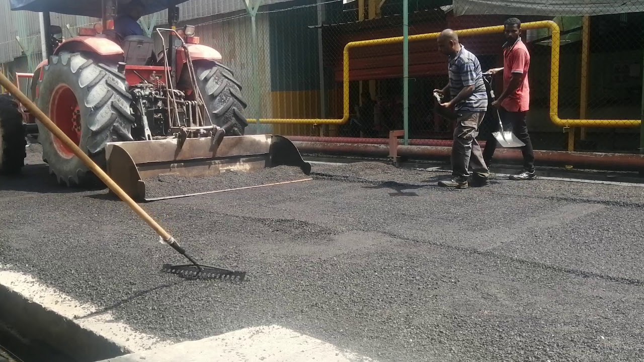Klang group engineering construction 2 Years warranty on road resurfacing