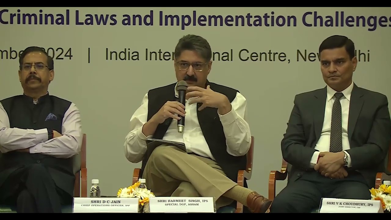 IPF Annual Day 2024: The Early Learnings & Practical Implementation Challenges: New Criminal Laws