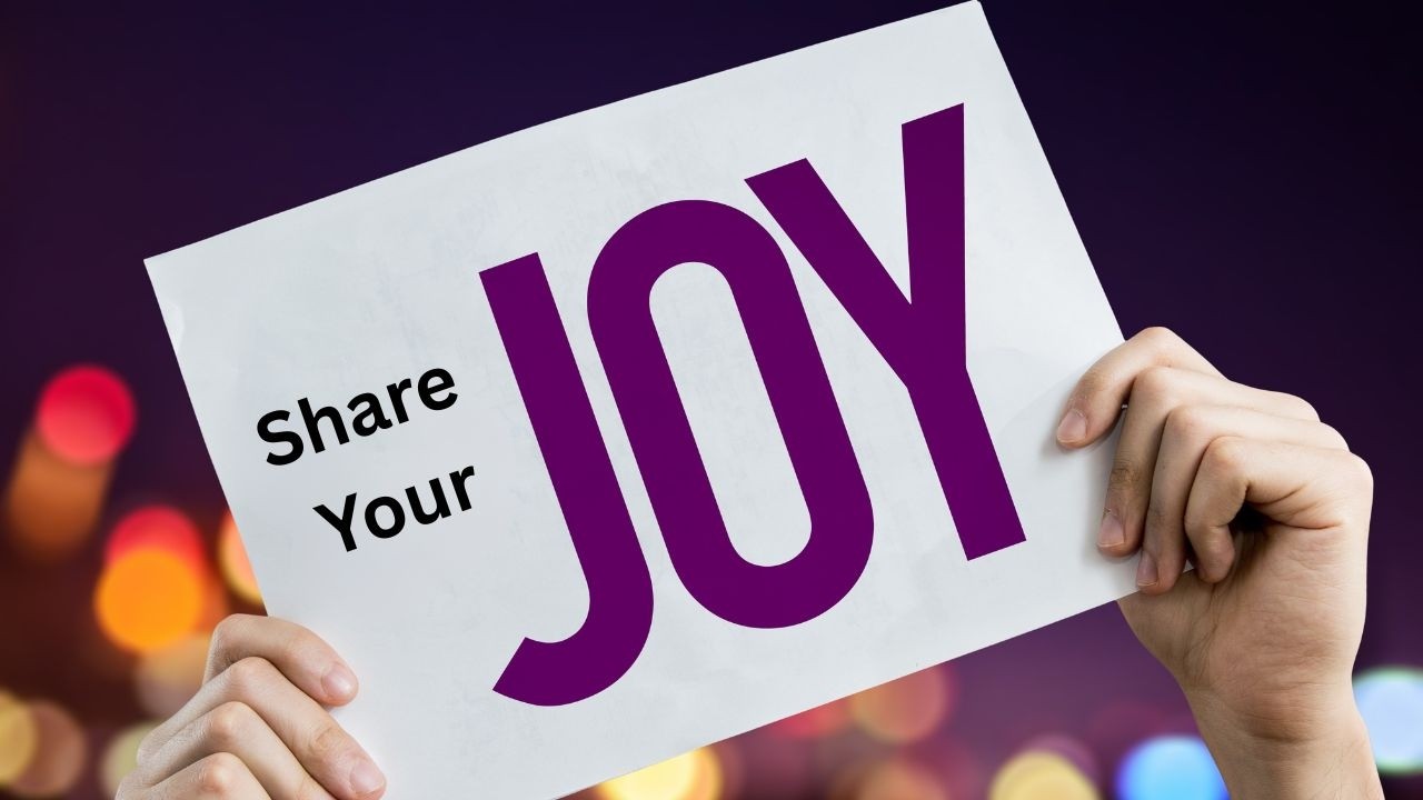 Refresh Others With Joy