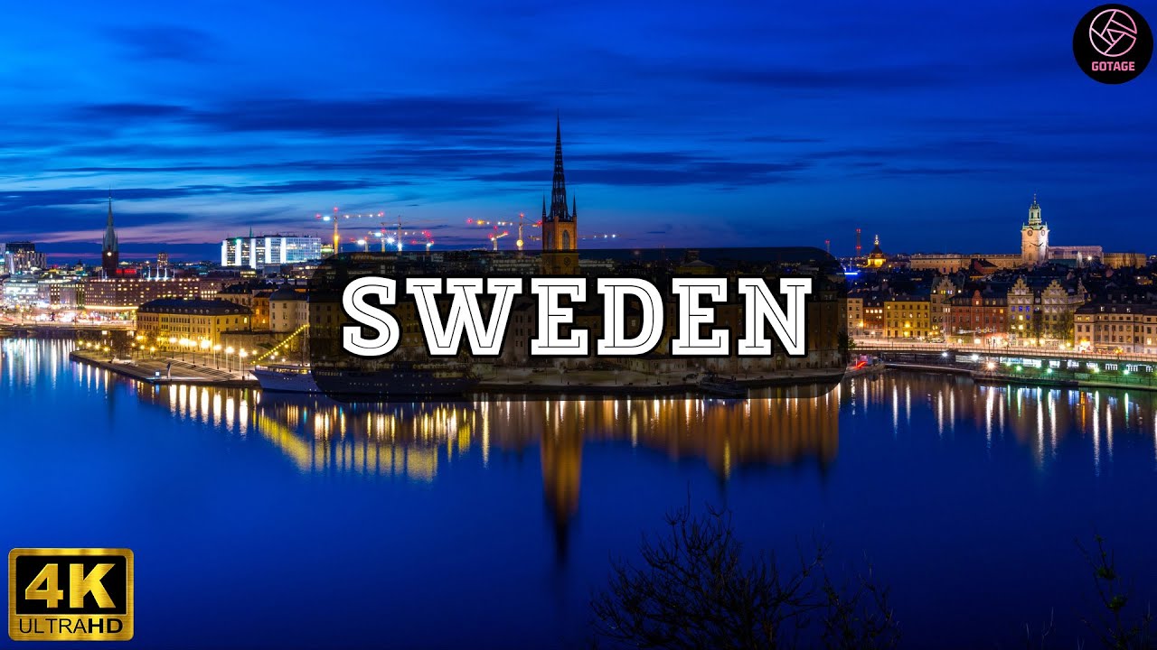 [NO ADS] SWEDEN 8K &bull; Stunning scenery, relaxing music and drone nature videos in 8K