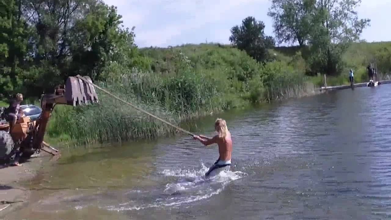 CrazyCarClub - RedneckRickem STUNT GONE WRONG AT DAVIDSFARM UNCUT