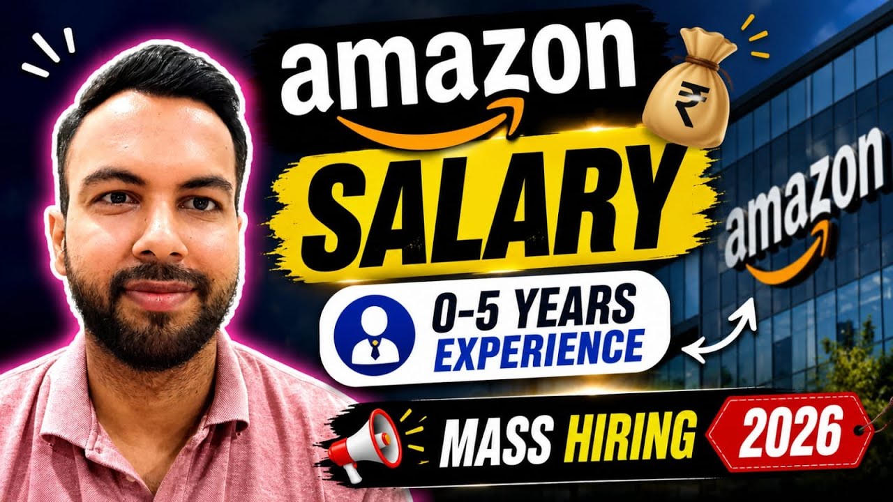 Amazon Bulk Hiring 2026 | Freshers Jobs In 2026 | Amazon Jobs 2026 | Amazon Interview Rounds 2026