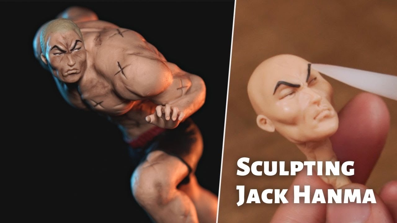 Sculpting Jack Hanma | ジャック 範馬