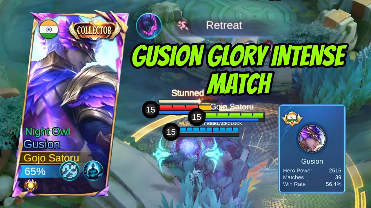 GUSION MYTHIC GLORY INTENSE MATCH | WHEN I USE LETUZAWA TOP GLOBAL 1 BUILD 100% FULL BROKEN