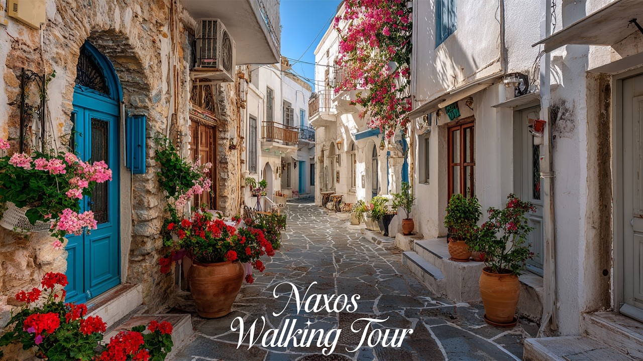 Naxos Greece Walking Tour | Hidden Corners & Aegean Magic