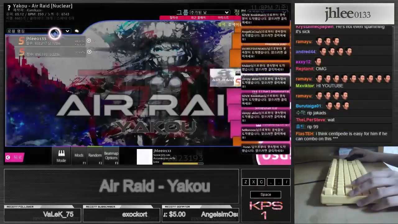 jhlee0133 | Yakou - Air Raid [Nuclear] 8.15★ 98.22%