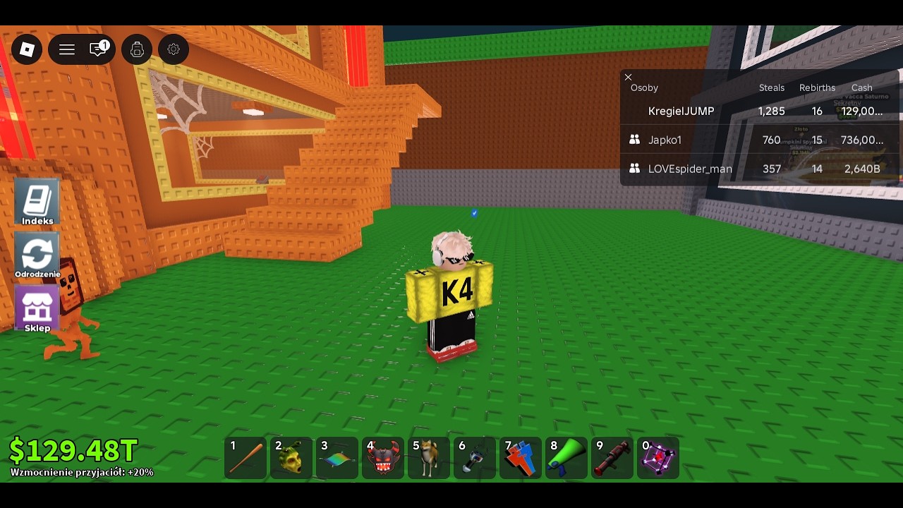 Zdobyliśmy ARCADAPUS w steal a brainrot w ROBLOX!!