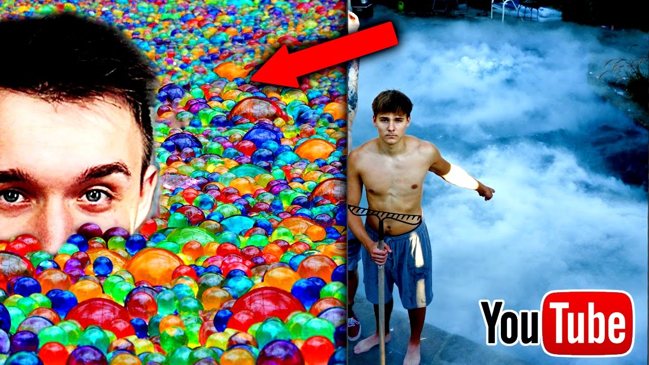 5 OVER THE TOP CHALLENGES AND PRANKS GONE INSANE ( Orbeez, Dry Ice )