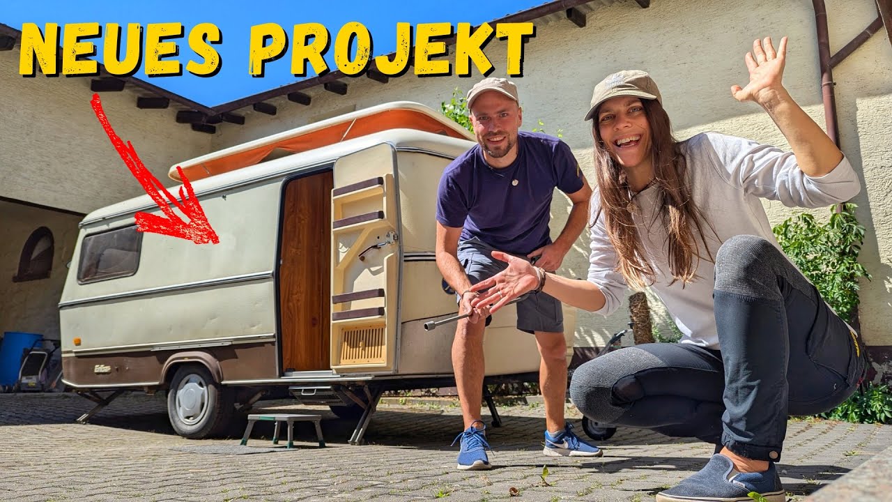 NEU!!! Wir haben uns einen 40 Jahre alten Wohnwagen gekauft | Hymer Eriba Troll Restauration
