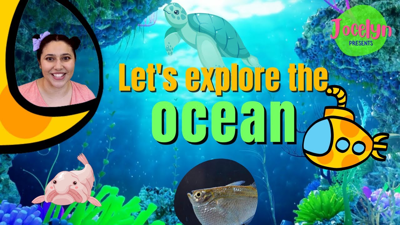 Explore the layers of the ocean and animals | Science for kids | Ocean science | Jocelyn Presents