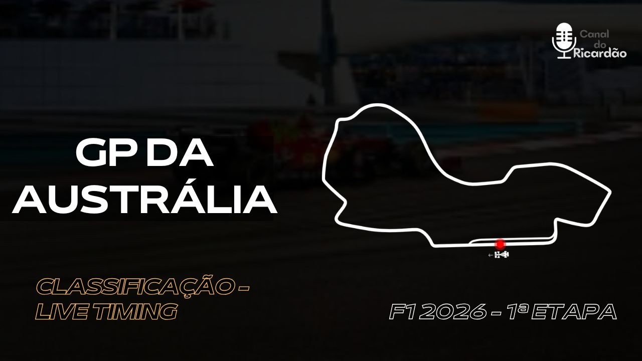 FORMULA 1 | GP DA AUSTRÁLIA - CLASSIFICAÇÃO - LIVE TIMING - 07/03/2026