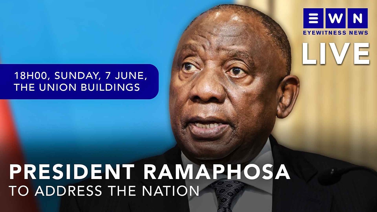 LIVE: President Ramaphosa to address nation