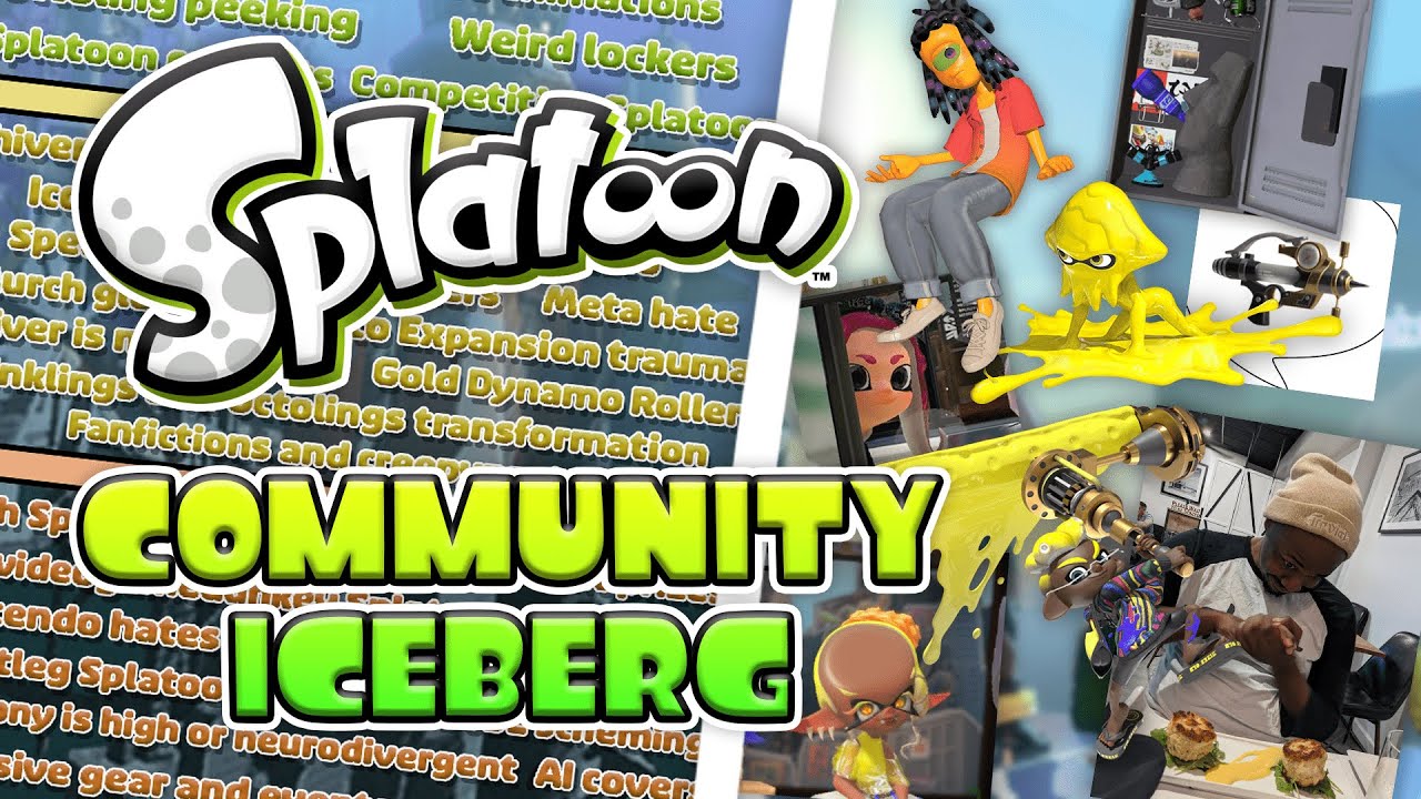 Объяснение айсберга сообщества Splatoon