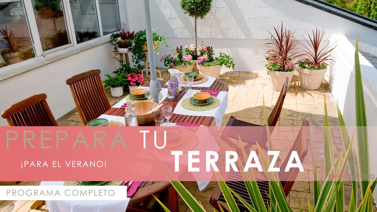​Prepara tu TERRAZA para el Verano 🏖️​ Ideas para decorar y renovar tu terraza 🌱🍽️​ ​Decogarden