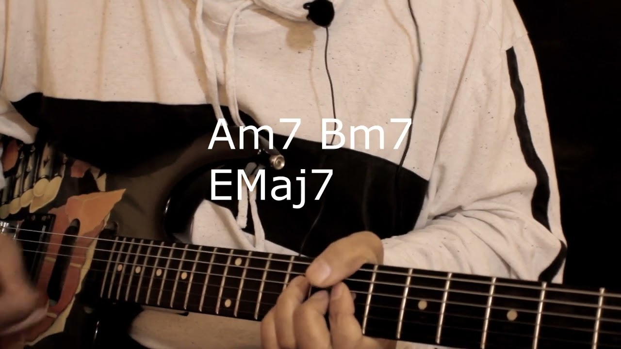 How to play - Maze - Golden time of day - on Guitar