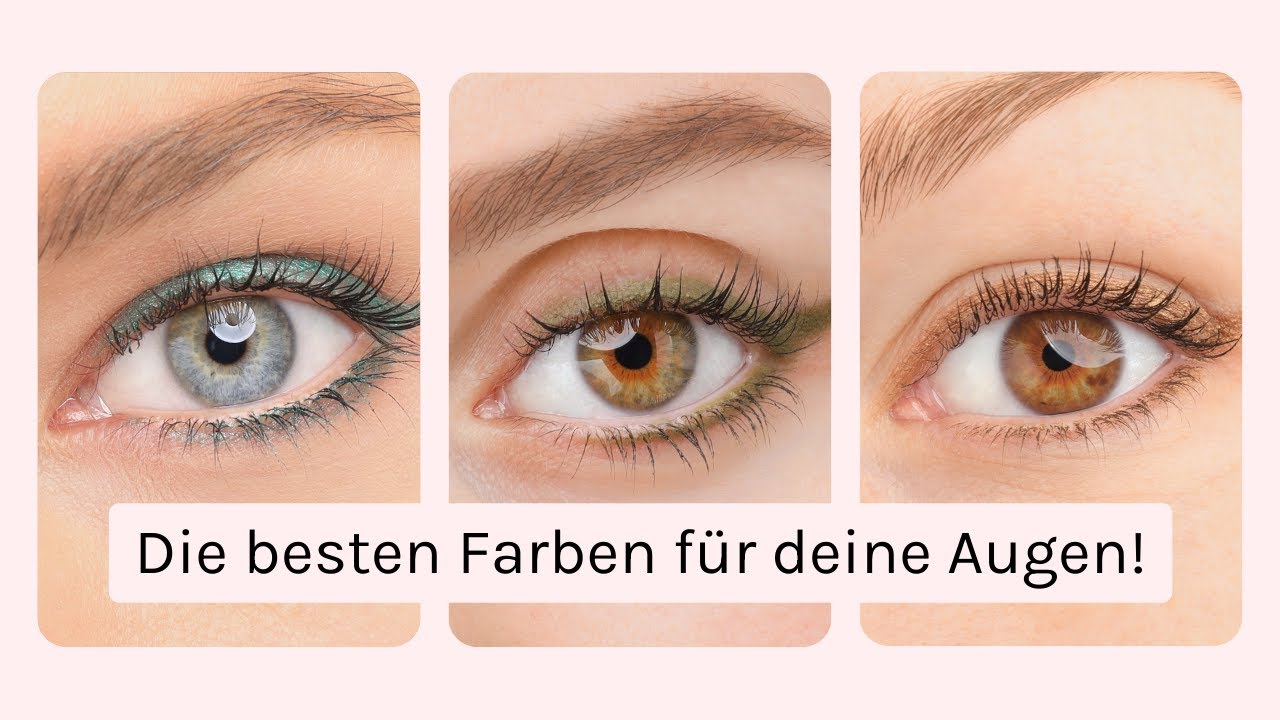 Perfektes Augen-Make-Up: Farbtipps für blaue, grüne und braune Augen!