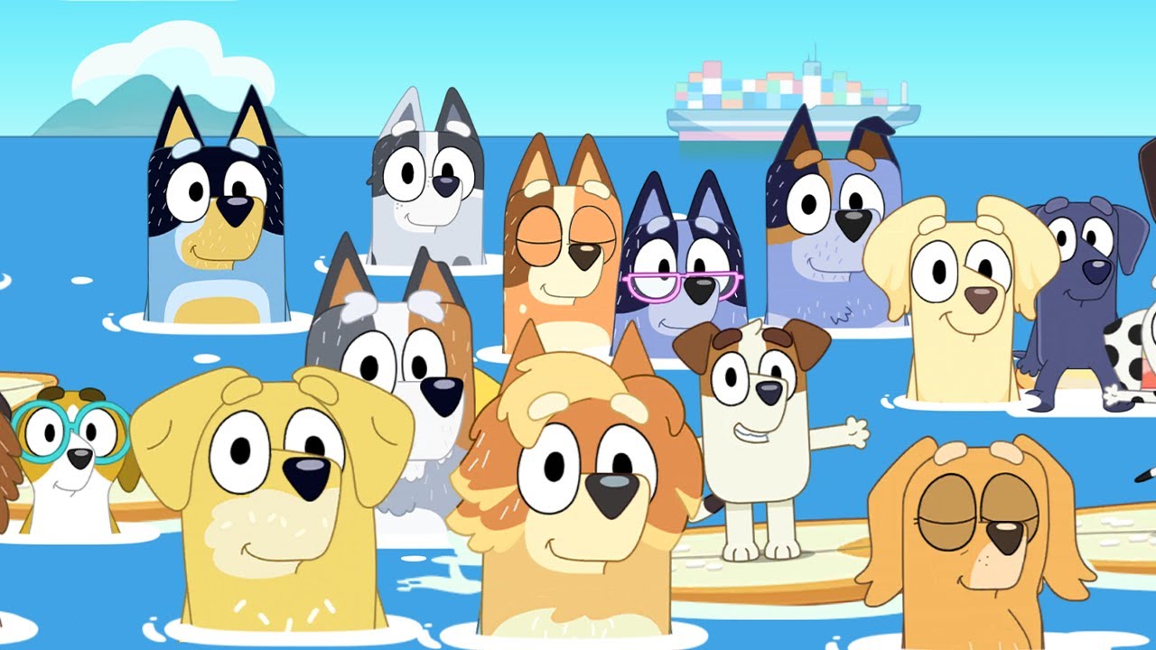 Bluey: Let's Play Videogame - Beach