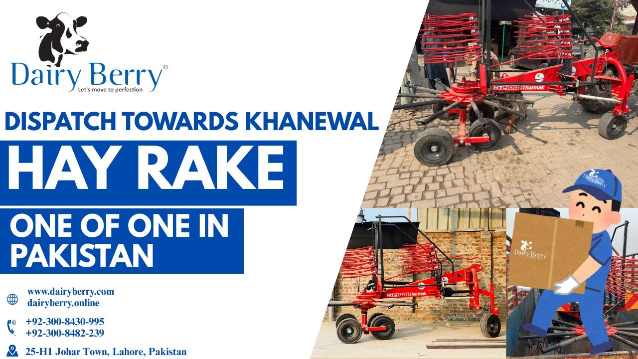 One of One Hay rack in Pakistan with 11 Arms & 5 Wheels