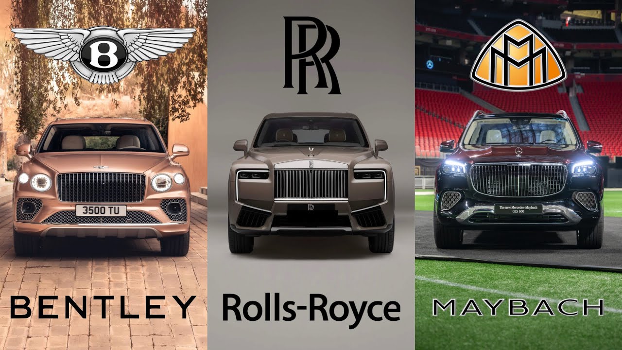 Rolls-Royce Cullinan Series II 2025 года против Maybach GLS 600 против Bentley Bentayga EWB — луч...