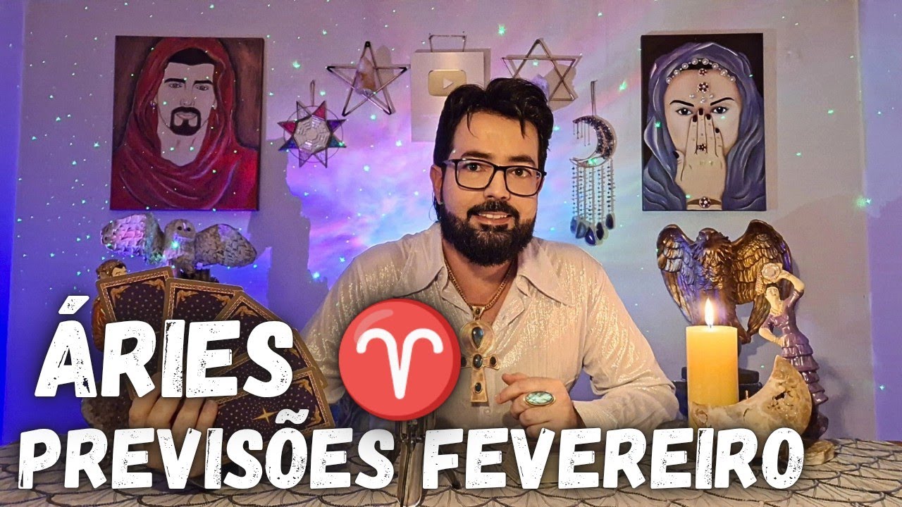 ÁRIES FEVEREIRO: PREVISÃO TAROT MANDALA ASTROLÓGICA!