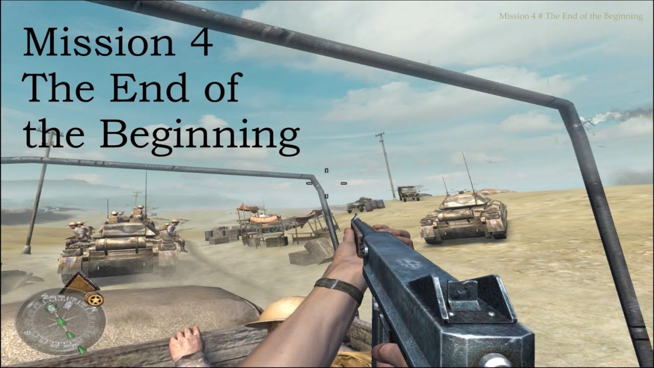 Call of Duty 2 Gameplay Walkthrough | British Campaign - Mission 4 The End of the Beginning