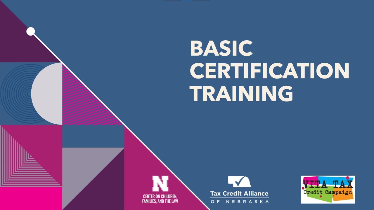 Basic Certification Training for Tax Year 2023